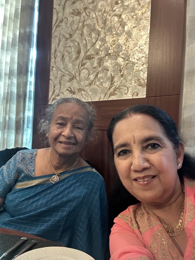 A moment with Usha
