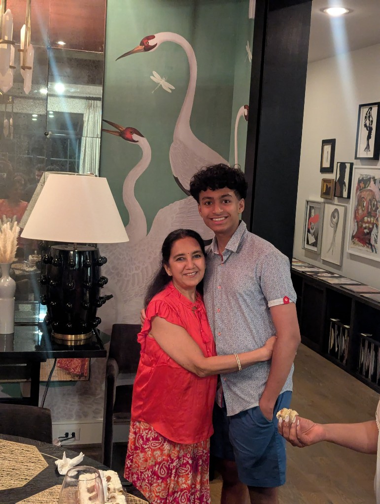 A moment with Usha