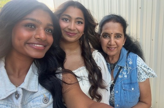 A moment with Usha