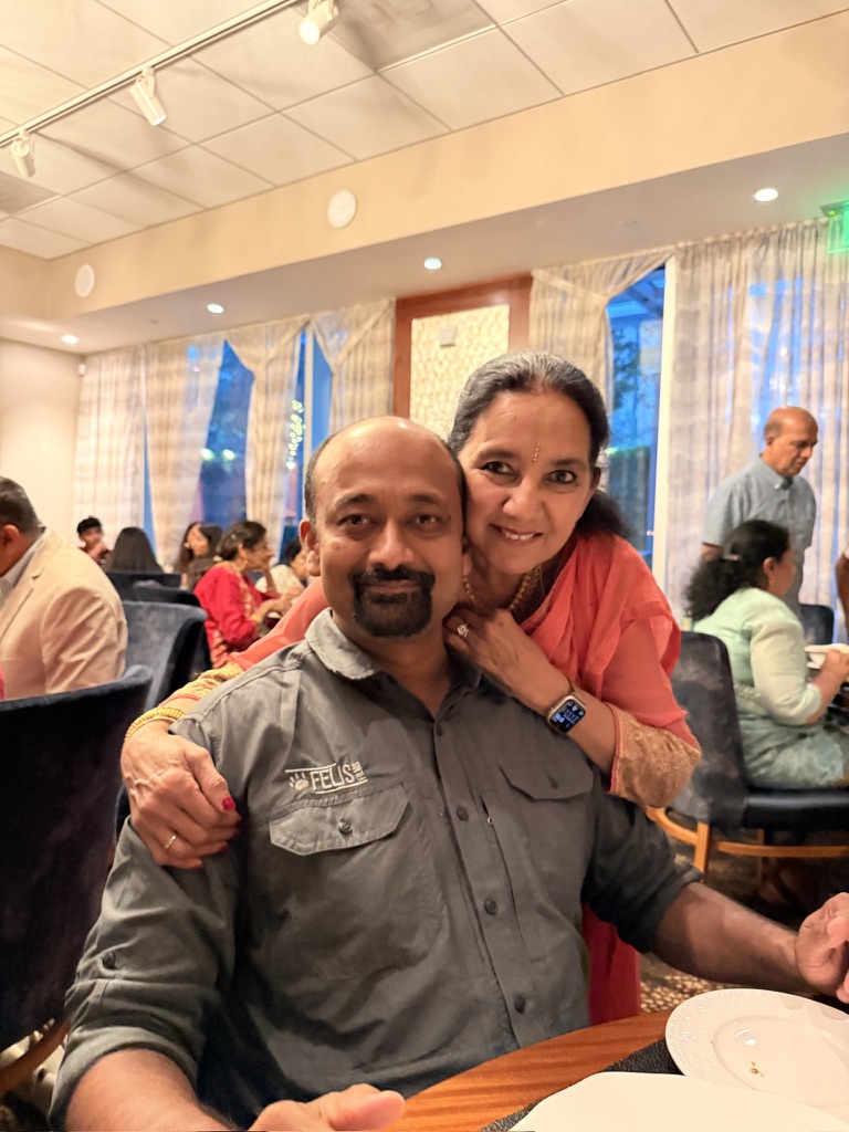 A moment with Usha