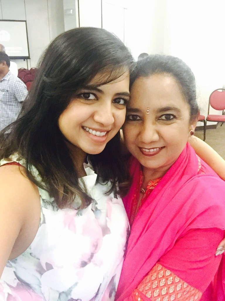 A moment with Usha