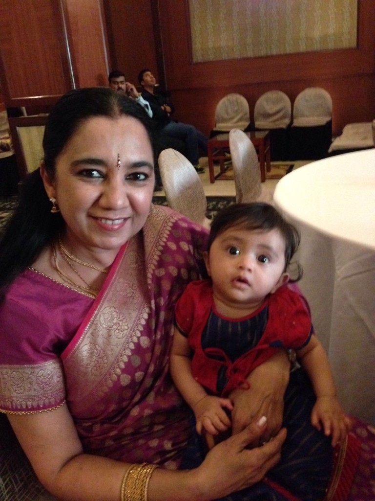 A moment with Usha